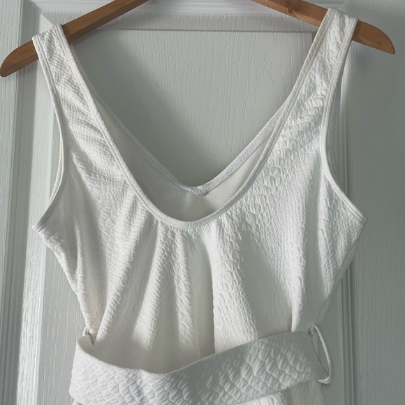 White bathing suit. Just bought new in April. - Picture 7 of 7